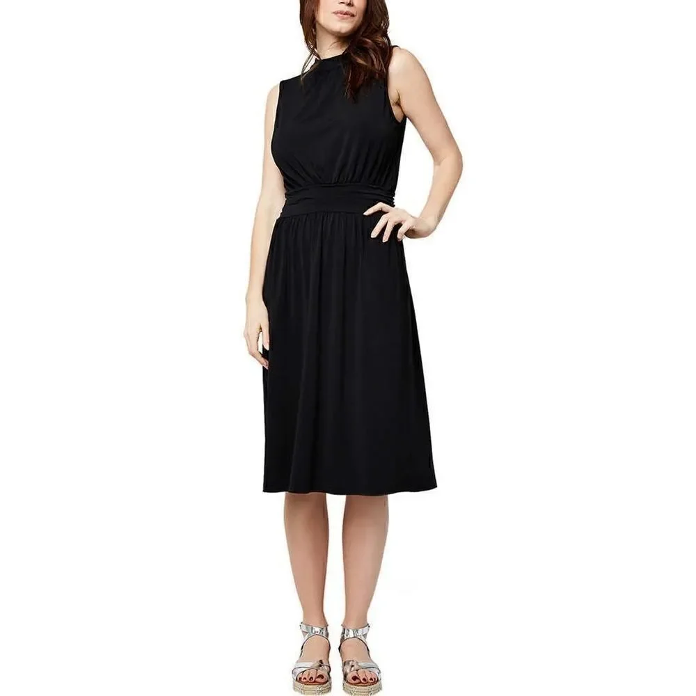 NEW! LEOTA Ladies Aria Dress in Color Black Perfect LBD! - Picture 2 of 12